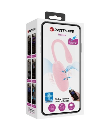 PRETTY LOVE - DOREEN HUEVO VIBRADOR RECARGABLE ROSA