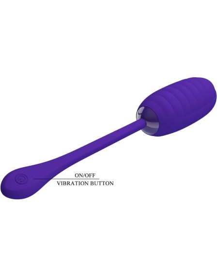 PRETTY LOVE - KIRK HUEVO VIBRADOR RECARGABLE LILA