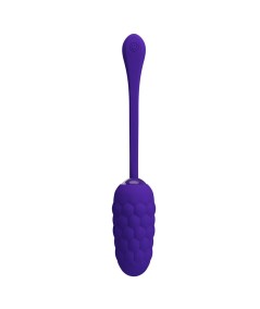 PRETTY LOVE - HUEVO VIBRADOR CON TEXTURA MARINA RECARGABLE LILA