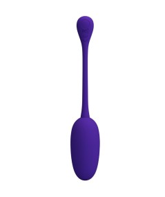 PRETTY LOVE - KNUCKER HUEVO VIBRADOR RECARGABLE LILA