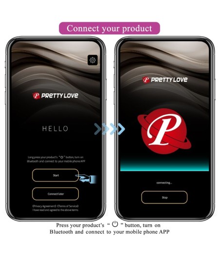 PRETTY LOVE - JAYLEEN VIBRADOR APP CONTROL REMOTO LILA