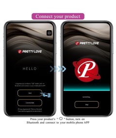 PRETTY LOVE - CATALINA VIBRADOR APP CONTROL REMOTO LILA