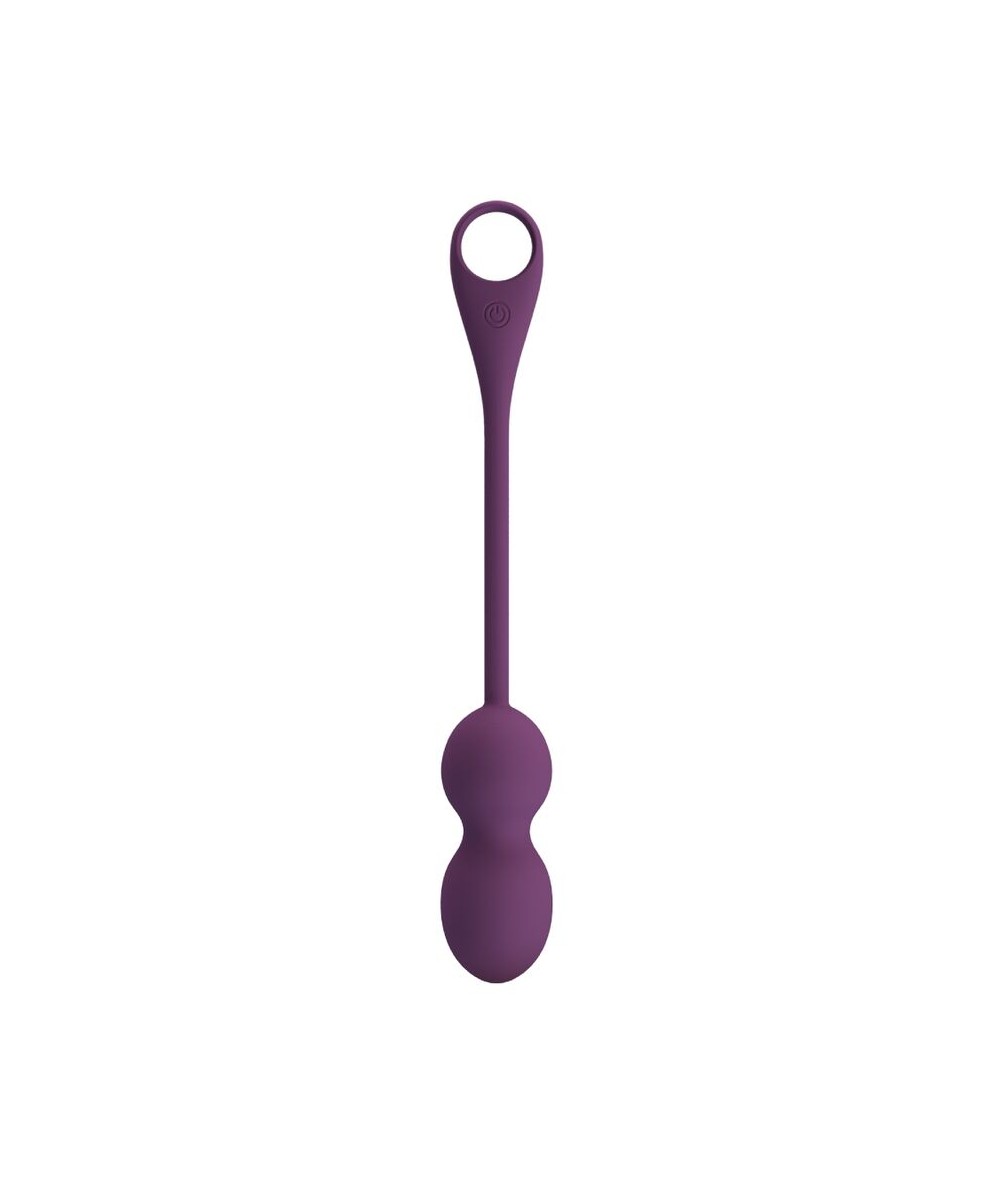 PRETTY LOVE - ELVIRA KEGEL BALLS APP CONTROL REMOTO MORADO