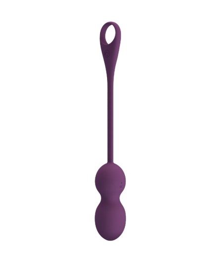 PRETTY LOVE - ELVIRA KEGEL BALLS APP CONTROL REMOTO MORADO