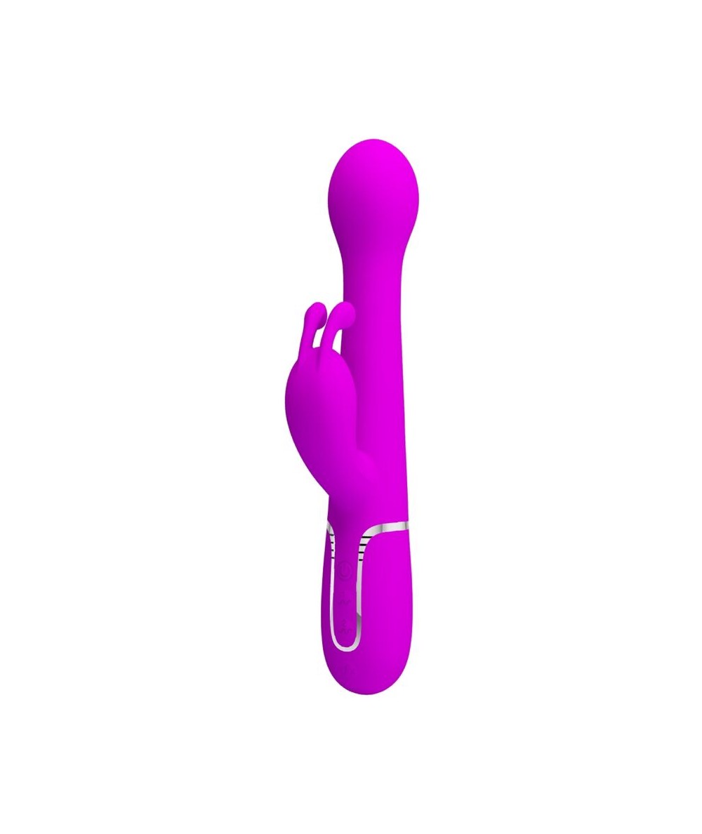 PRETTY LOVE - DEJON VIBRADOR RABBIT 3 EN 1 MULTIFUNCIÓN VIOLETA