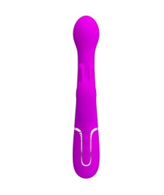 PRETTY LOVE - DEJON VIBRADOR RABBIT 3 EN 1 MULTIFUNCIÓN VIOLETA