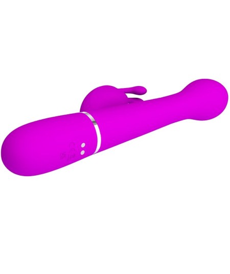 PRETTY LOVE - DEJON VIBRADOR RABBIT 3 EN 1 MULTIFUNCIÓN VIOLETA