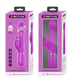 PRETTY LOVE - DEJON VIBRADOR RABBIT 3 EN 1 MULTIFUNCIÓN VIOLETA