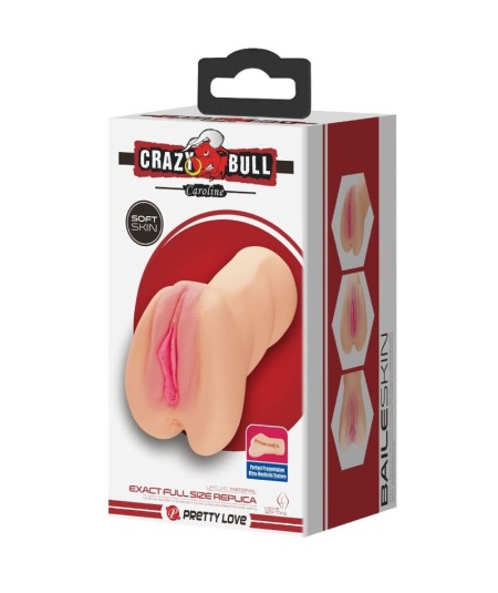 CRAZY BULL - CAROLINE MASTUBADOR EN FORMA DE VAGINA