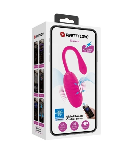 PRETTY LOVE - DOREEN HUEVO VIBRADOR RECARGABLE MAGENTA