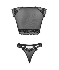 LIVCO CORSETTI FASHION - TIMOSAN LC 90631 SUJETADOR + PANTY NEGRO S/M