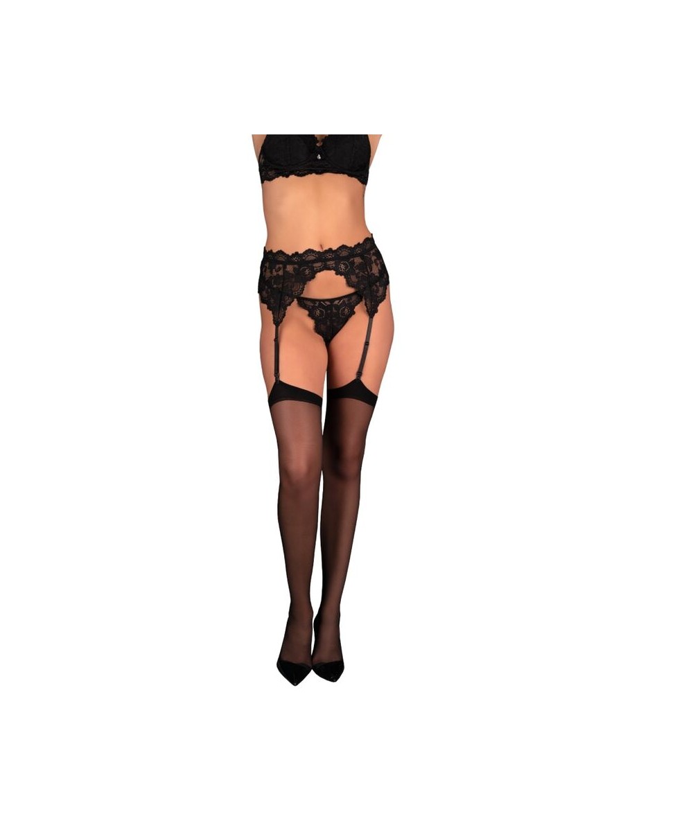 LIVCO CORSETTI FASHION - SOLIANA LC 90424-1 LIGUERO NEGRO S/M