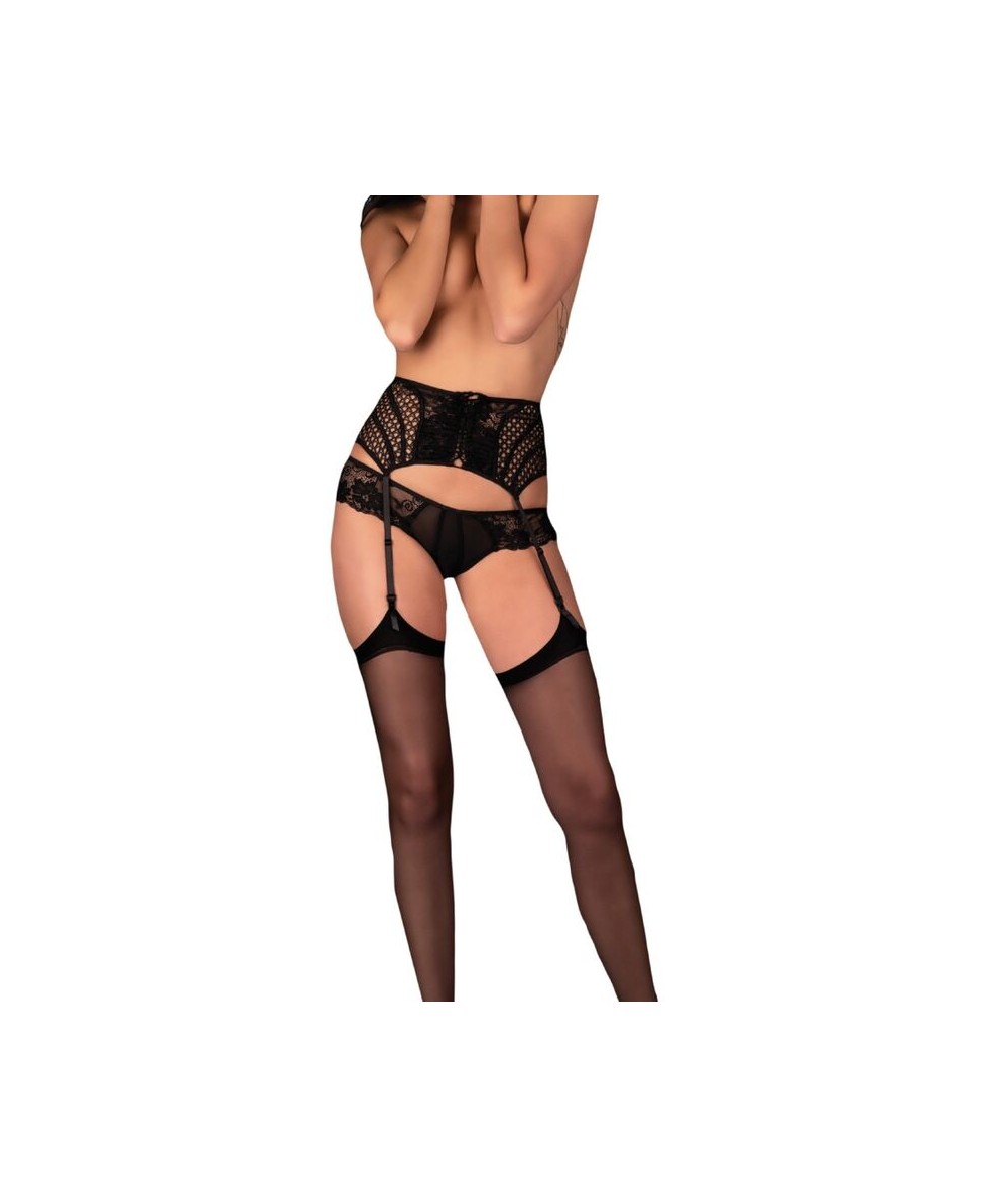 LIVCO CORSETTI FASHION - SEVEM LC 90277-1 LIGUERO NEGRO S/M