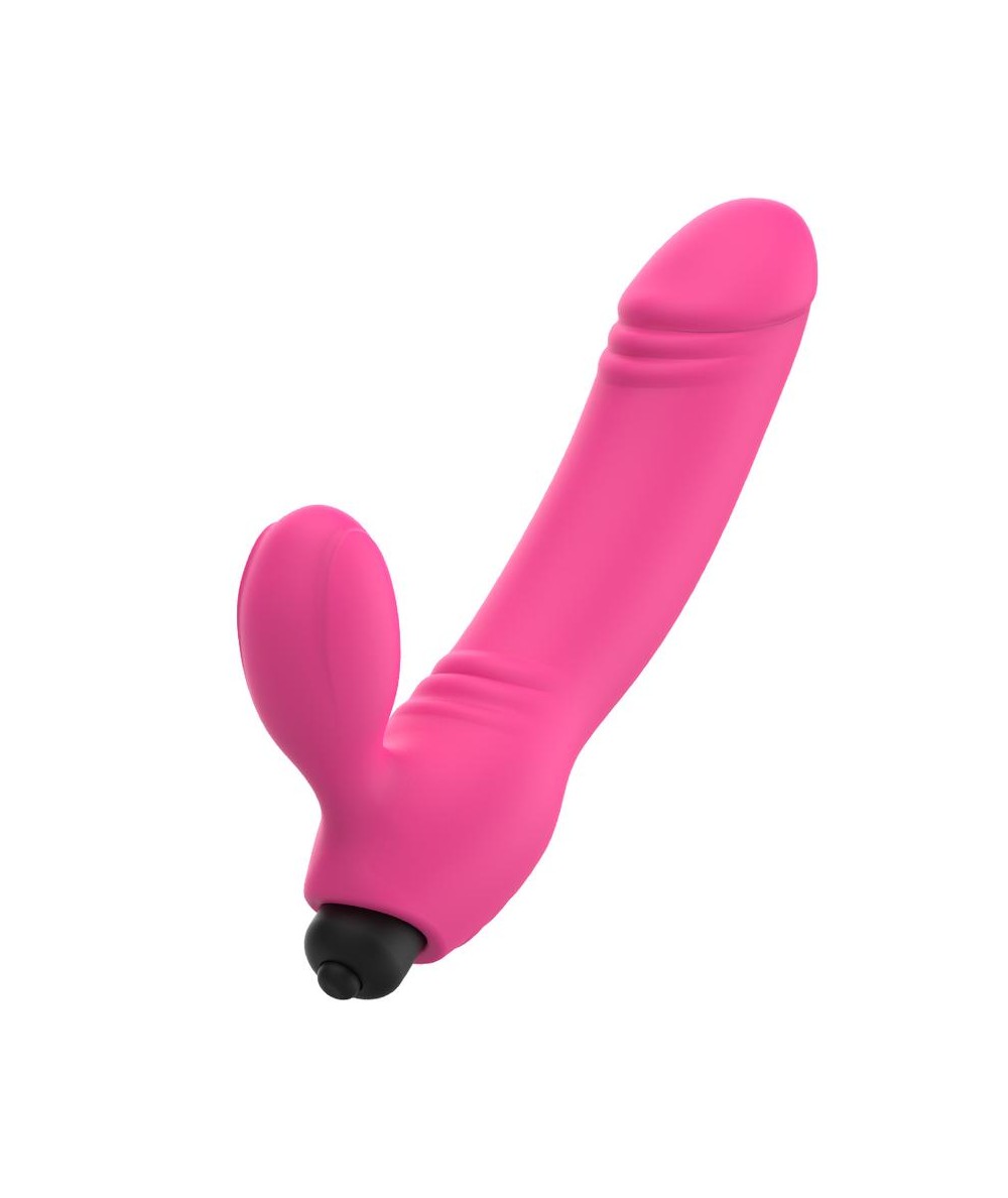 OHMAMA - BIX VIBRADOR DOBLE ESTIMULACIÓN XMAS EDITION ROSA