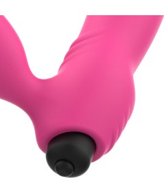 OHMAMA - BIX VIBRADOR DOBLE ESTIMULACIÓN XMAS EDITION ROSA