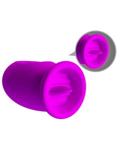 PRETTY LOVE - DAISY HUEVO DUAL VIBRADOR RECARGABLE MORADO