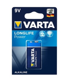 VARTA - LONGLIFE POWER PILA ALCALINA 9V LR61 BLISTER*1