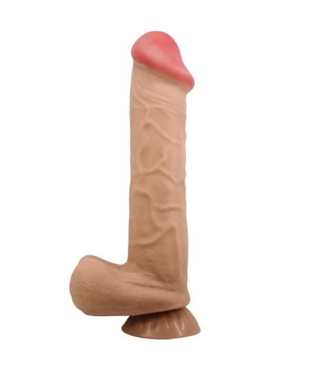 PRETTY LOVE - SLIDING SKIN SERIES DILDO REALÍSTICO CON VENTOSA PIEL DESLIZANTE 26 CM