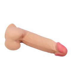 PRETTY LOVE - SLIDING SKIN SERIES DILDO REALÍSTICO CON VENTOSA PIEL DESLIZANTE 21.8 CM