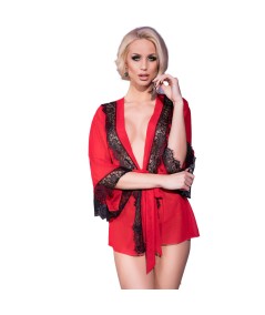 CHILIROSE - CR 4113 PEGNOIR ROJO S/M