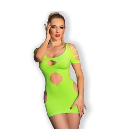 CHILIROSE - CR 4671 VESTIDO VERDE S/M