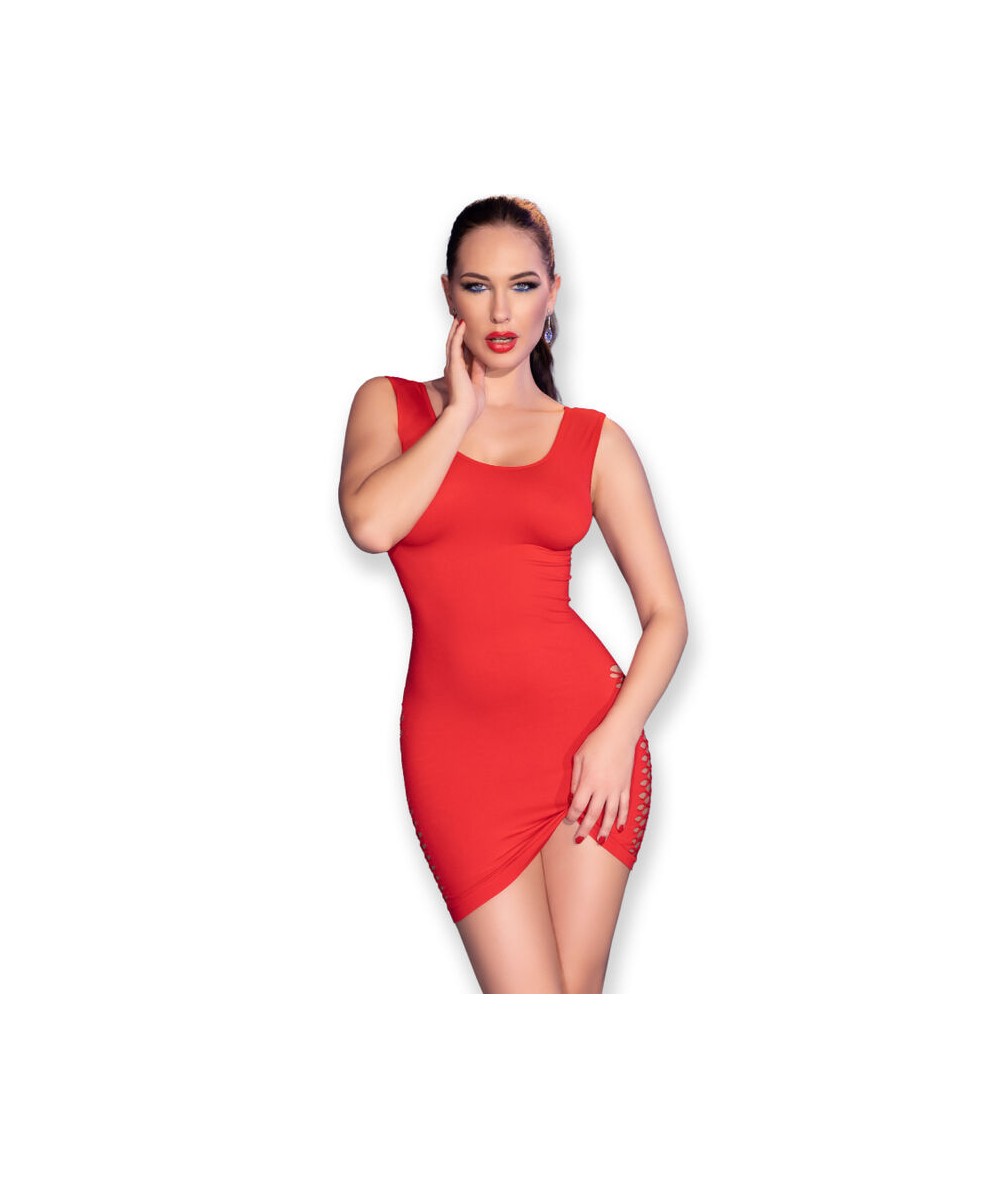 CHILIROSE - CR 4622 VESTIDO ROJO S/M