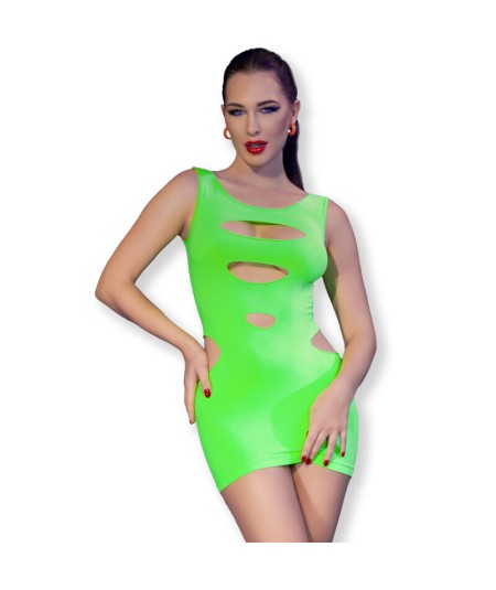 CHILIROSE - CR 4621 VESTIDO VERDE S/M