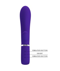 PRETTY LOVE - THOMAS VIBRADOR PUNTO G MULTIFUNCIÓN VIOLETA