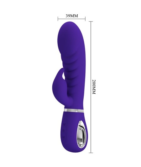 PRETTY LOVE - PRESCOTT VIBRADOR PUNTO G MULTIFUNCIÓN LILA