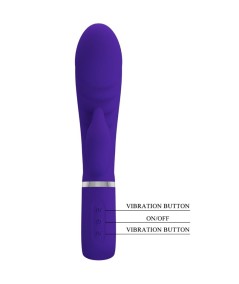 PRETTY LOVE - PRESCOTT VIBRADOR PUNTO G MULTIFUNCIÓN LILA