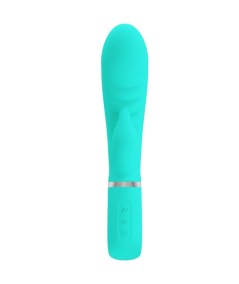 PRETTY LOVE - PRESCOTT VIBRADOR PUNTO G MULTIFUNCIÓN VERDE AGUA