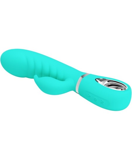 PRETTY LOVE - PRESCOTT VIBRADOR PUNTO G MULTIFUNCIÓN VERDE AGUA