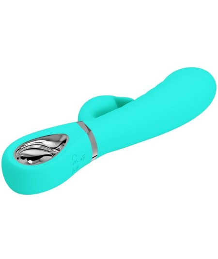 PRETTY LOVE - PRESCOTT VIBRADOR PUNTO G MULTIFUNCIÓN VERDE AGUA