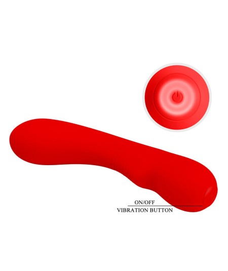 PRETTY LOVE - PRESCOTT VIBRADOR RECARGABLE ROJO