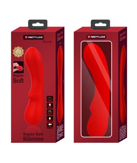 PRETTY LOVE - PRESCOTT VIBRADOR RECARGABLE ROJO