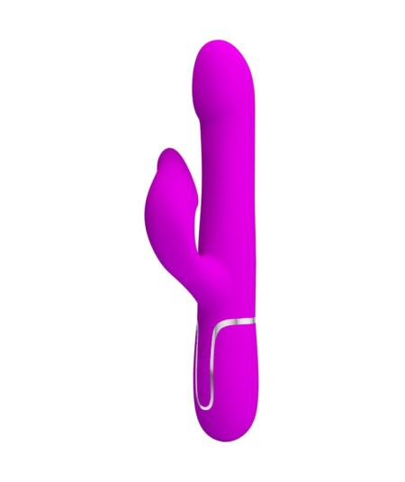 PRETTY LOVE - VIBRADOR RABBIT PERLAS VIOLETA