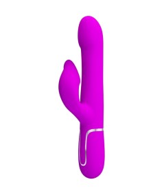 PRETTY LOVE - VIBRADOR RABBIT PERLAS VIOLETA