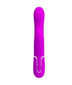 PRETTY LOVE - VIBRADOR RABBIT PERLAS VIOLETA