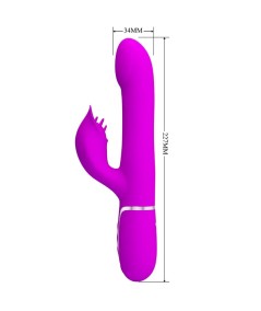 PRETTY LOVE - VIBRADOR RABBIT PERLAS VIOLETA