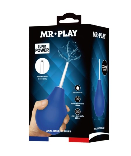 MR PLAY - DUCHA ANAL BLUEB SUPER POWER AZUL