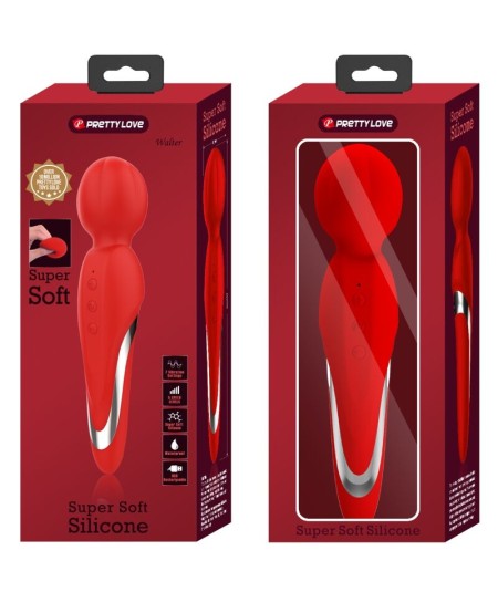 PRETTY LOVE - WALTER VIBRADOR WAND ROJO