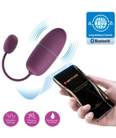 PRETTY LOVE - NYMPH HUEVO VIBRADOR CONTROLADO POR APP LILA