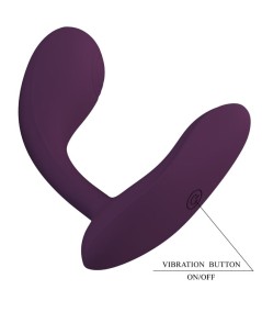 PRETTY LOVE - BAIRD G-SPOT 12 VIBRACIONES RECARGABLE LILA APP