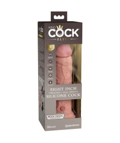 KING COCK - ELITE DILDO REALISTICO VIBRADOR & SILICONA 20.3 CM