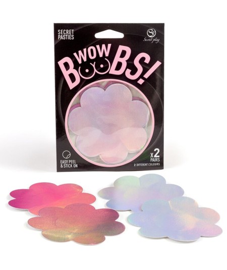 SECRET PLAY - WOW BOOBS! CUBRE PEZONES FLOR