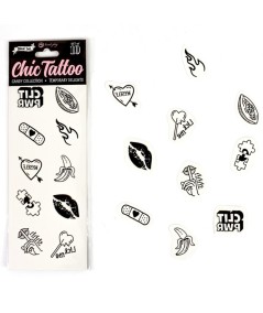 SECRET PLAY - SET DE 10 TATTOOS TEMPORALES CANDY COLLECTION