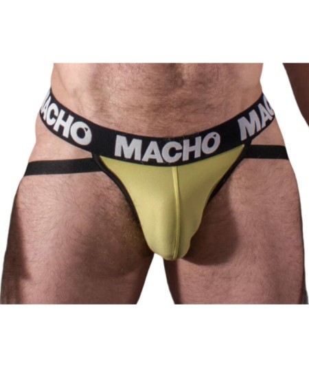 MACHO - MX25A JOCK LYCRA AMARILLO S