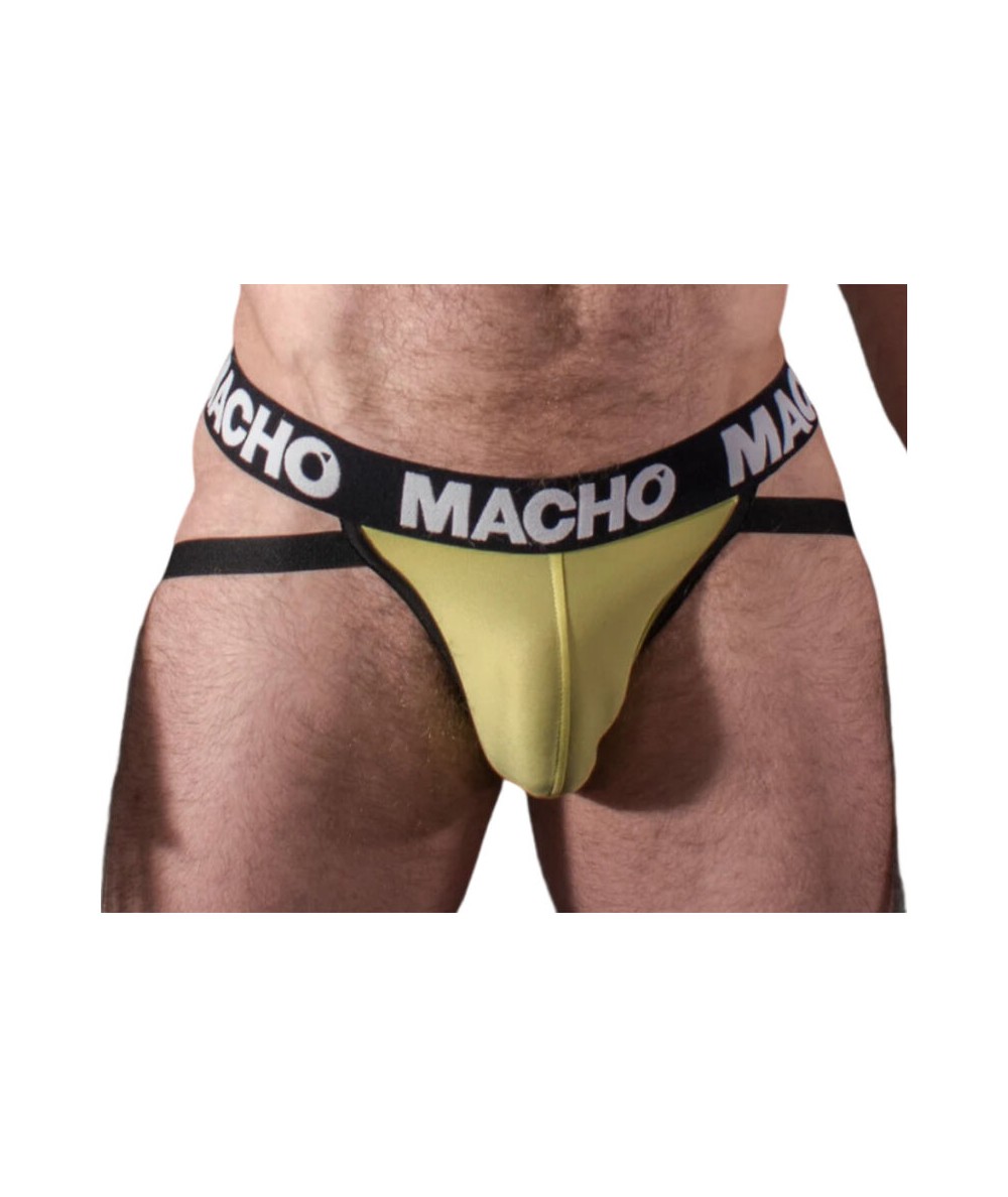 MACHO - MX25A JOCK LYCRA AMARILLO S