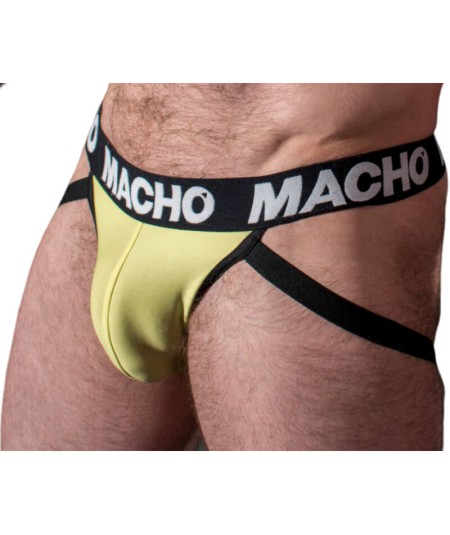 MACHO - MX25A JOCK LYCRA AMARILLO S