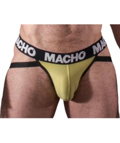 MACHO - MX25A JOCK AMARILLO LYCRA L